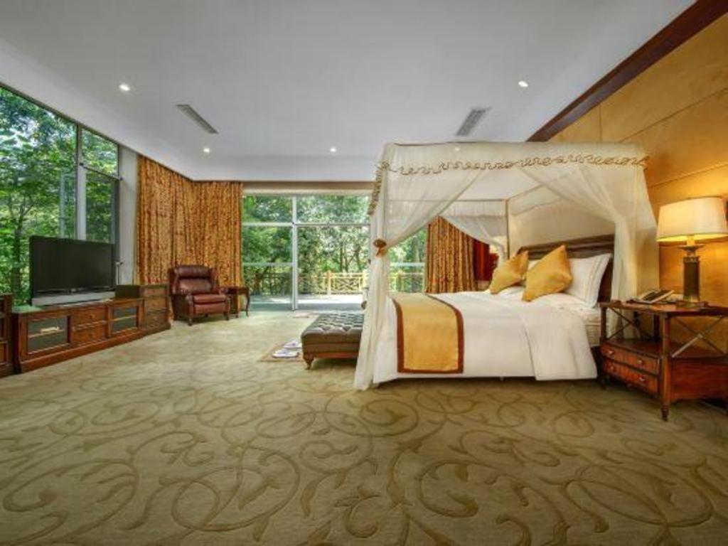 Hongzhushan Hotel Mount Emei Leshan Buitenkant foto